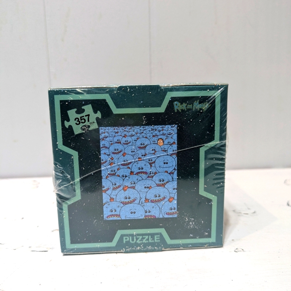 Rick & Morty Adult Swim 3D‎ Puzzle Culturefly Mr. Meeseeks 357 Pieces